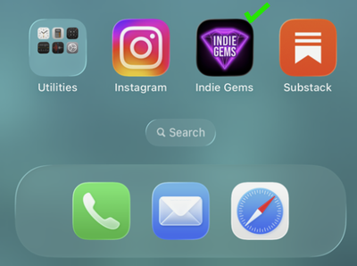 Indie Gems on your home screen